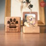 Custom Wooden Pet Fur Keepsake